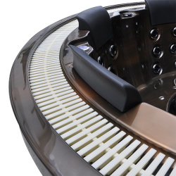 Спа джакузи для дачи Kingston JCS-67 переливной